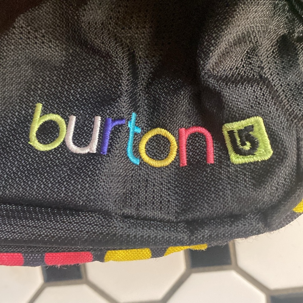 Burton back pack.
